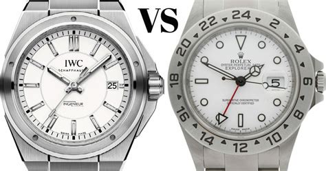 Rubber B Presents IWC Ingenieur vs Rolex Explorer II